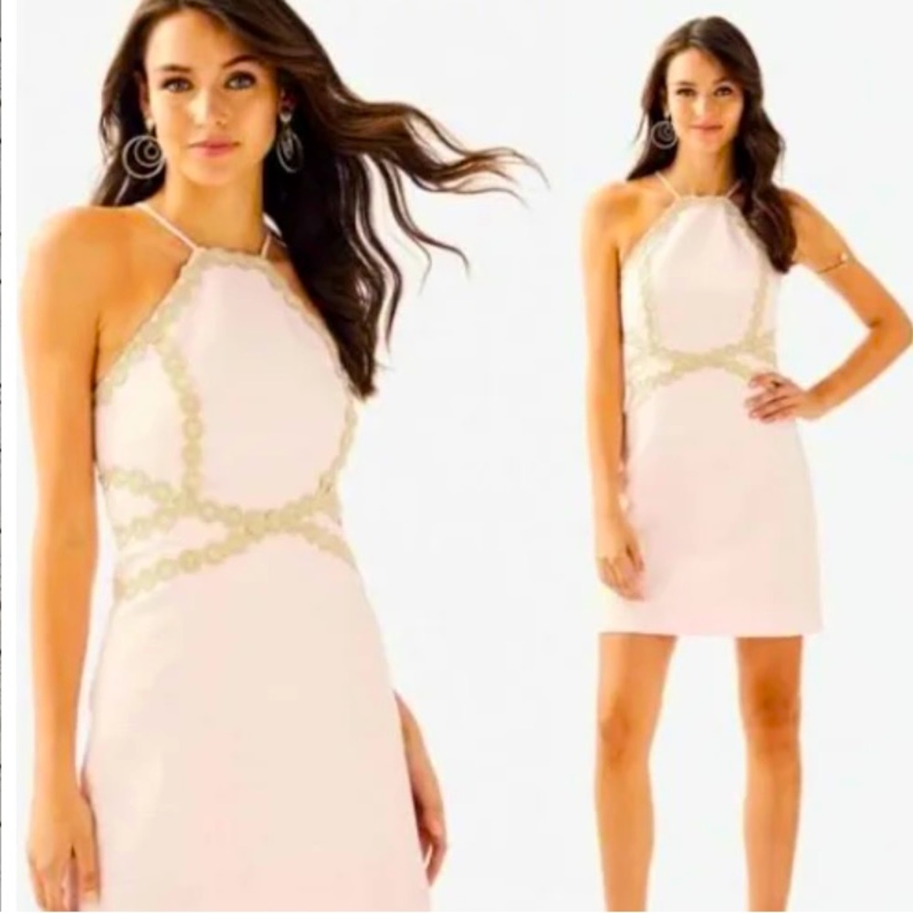 NWT Lilly Pulitzer Pear Shift Dress Women's Size 2 sundress